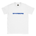 Weißes SAARBERG Bergbau Basic T-Shirt von Kumpel-Nostalgie
