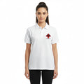 Weißes Grubenwehr-Poloshirt von Kumpel-Nostalgie
