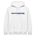 Weißer SAARBERG Bergbau heavy Kapuzenpullover von Kumpel-Nostalgie