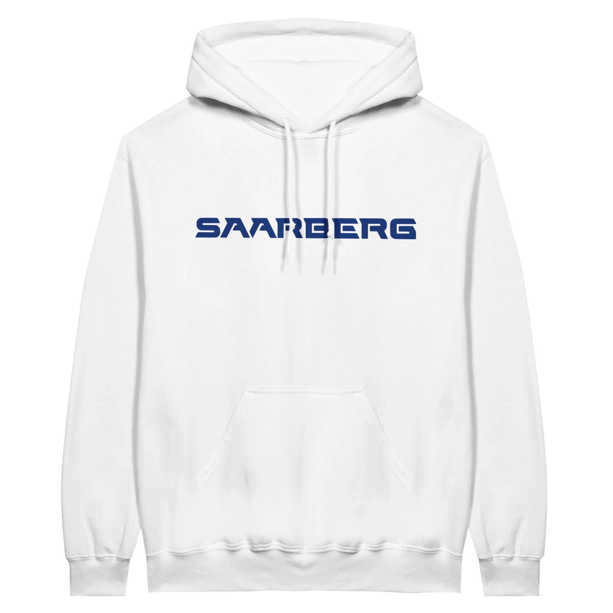Weißer SAARBERG Bergbau heavy Kapuzenpullover von Kumpel-Nostalgie