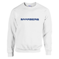 Weißer SAARBERG Bergbau Basic Pullover von Kumpel-Nostalgie