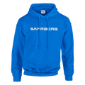 Blauer Saarberg Bergbau Basic Kapuzenpullover von Kumpel-Nostalgie