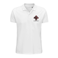 Weißes Grubenwehr Bergbau Poloshirt